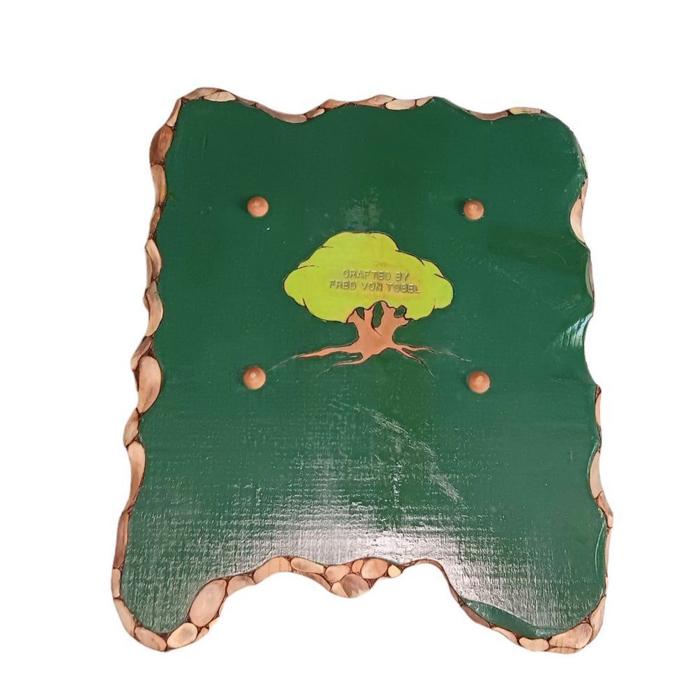 Whimsical Cottage Garden Bird Feeder Wood Carved and Hand Painted Gnome Fairy - Picture 12 of 15